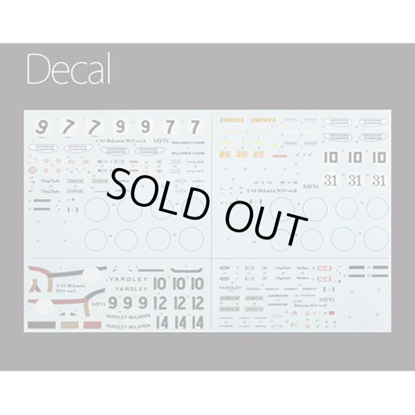 モデルファクトリーヒロ MFH K584 1/43 M19 Ver.A