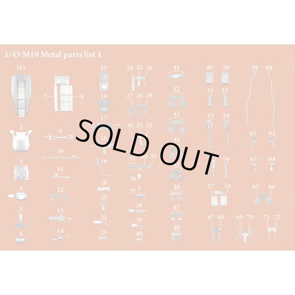 モデルファクトリーヒロ MFH 1/43 M19