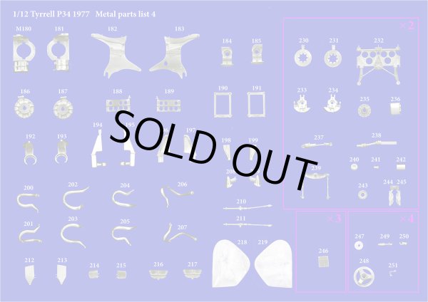 画像6: MFH 1/12 ティレル P34 1977 (6)