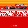 モデルファクトリーヒロ MFH 1/12 フェラーリ SF70H 2017 プロポーションキット