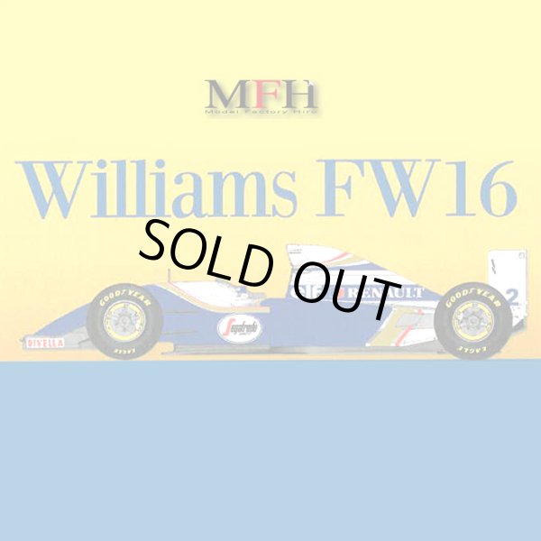 モデルファクトリーヒロ MFH 1/20 ウィリアムズ FW16