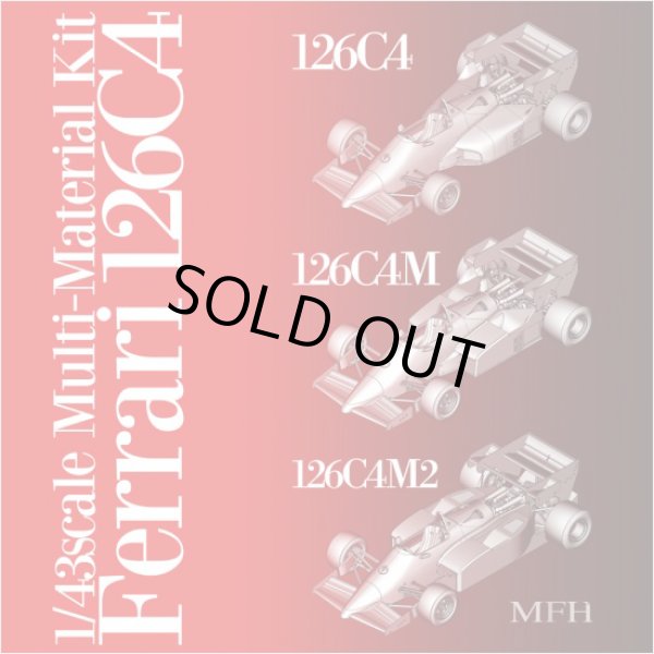 モデルファクトリーヒロ MFH K442 K443 K444 1/43 フェラーリ 126C4 126C4M 126C4M2