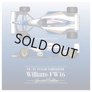 MFH 1/12 ウィリアムズ FW16 [ Special Edition ] モデル