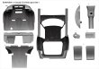 モデルファクトリーヒロ MFH K849 K850 1/12 アルファロメオ TZ2 パーツ・リスト