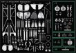 モデルファクトリーヒロ MFH K857 1/12 ジャガー D-TYPE LM 1955 パーツ・リスト