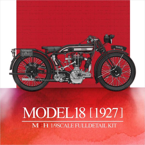 モデルファクトリーヒロ MFH K861 1/9 ノートン Model18 [1927]