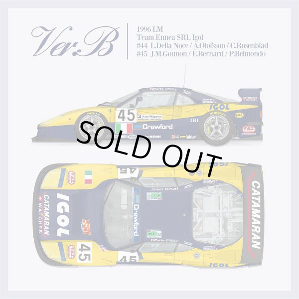 モデルファクトリーヒロ MFH K864 1/12 フェラーリ F40 GTE Ver.B