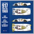 モデルファクトリーヒロ MFH K866 1/12 ポルシェ917 Long Tail 1969