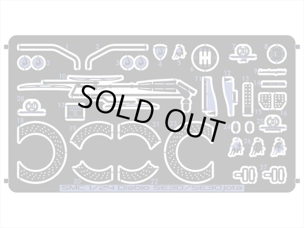 SMC TKP-002 1/24 ディアブロ SE30 コンバージョンキット フジミ対応