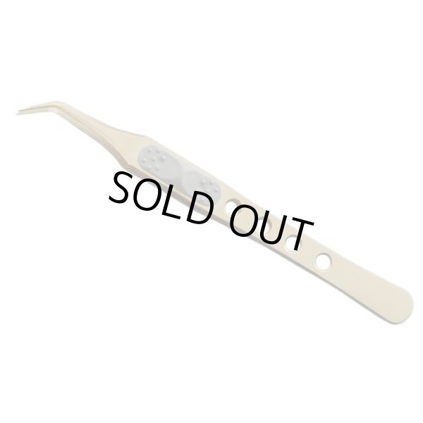 画像2: アレックス P-4T ピンセット4型 チタンコーティング (工具) (2)