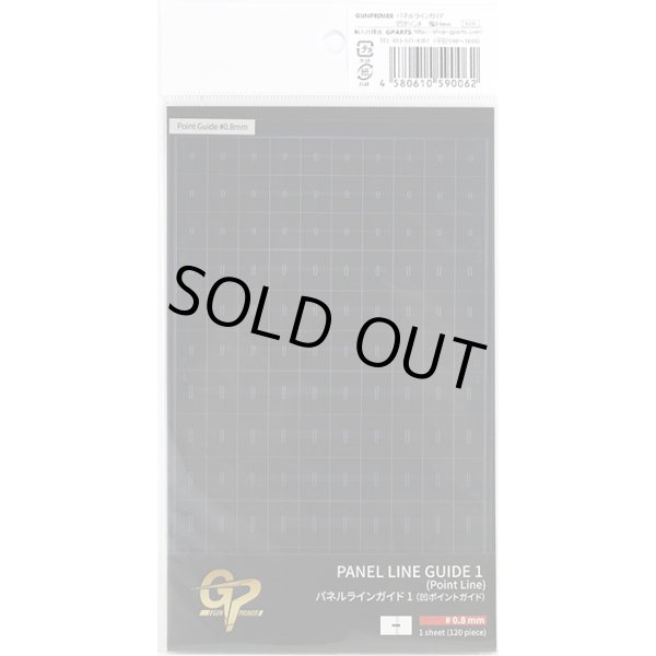 GUNPRIMER ガンプライマー パネルラインガイド1（凹ポイントガイド）