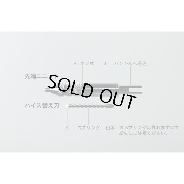 画像4: ハセガワ フレキシブルカッター 先端軸回転式自由曲線カッター （工具） (4)