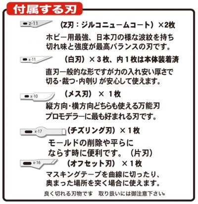 画像1: エグザクト アルミボディーナイフセット （工具）