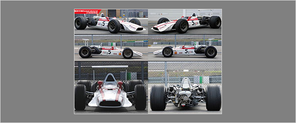 モデルファクトリーヒロ MFH MHB-9 PHOTOGRAPH COLLECTION Vol.9 HONDA RA301 in Detail
