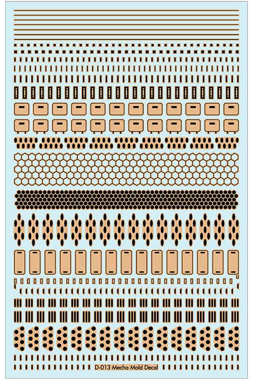 SMC D-013 メカモールドデカール