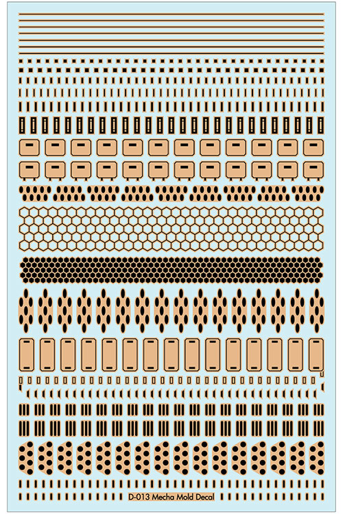 SMC D-013 メカモールドデカール