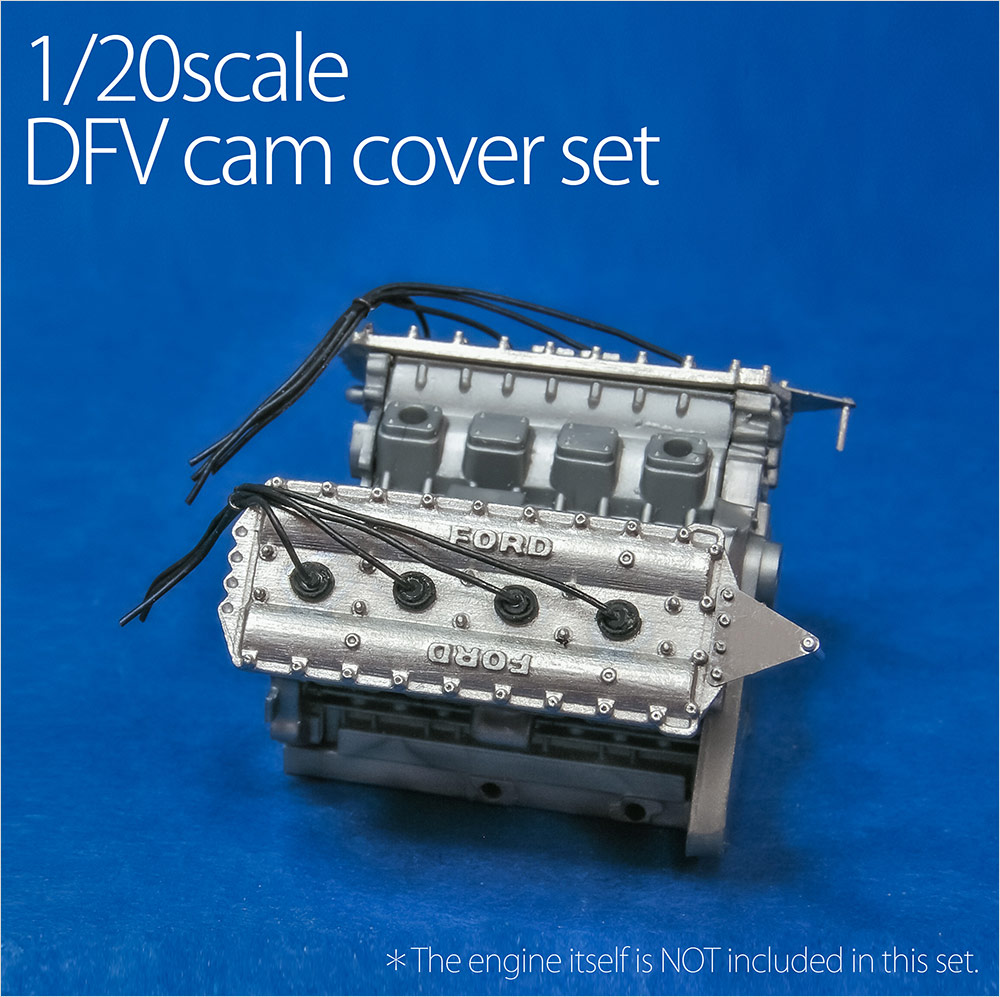 MFH 1/20 DFVエンジン カムカバーセット モデルファクトリーヒロ