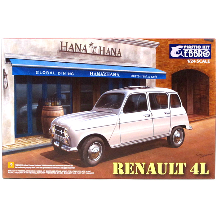 Amazon.co.jp: 良状態 エブロ 1/24 Renault 4L ルノーキャトル Ebbro : おもちゃ