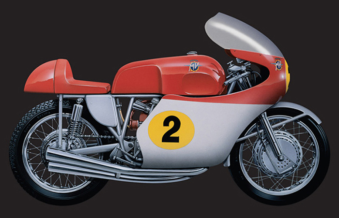 イタレリ 4630 1/9 MV アグスタ 500cc. 4 CYLINDERS 1964