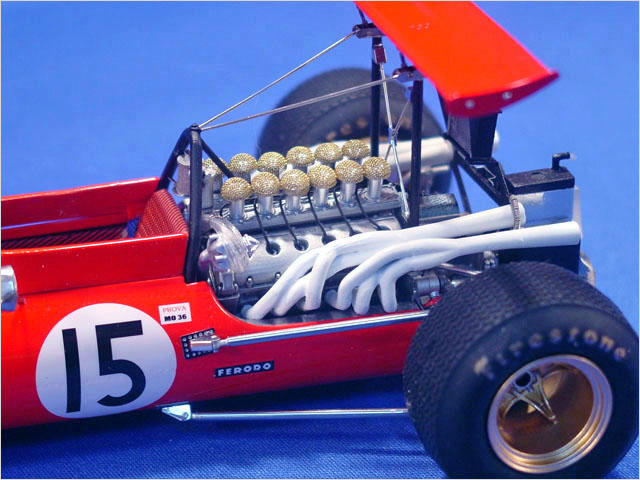 モデルファクトリーヒロ K153 K154 K155 K156 K157 K158 MFH 1/20 フェラーリ 312F1 1968-1969