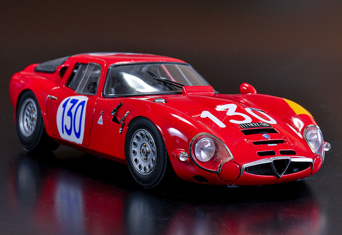 モデルファクトリーヒロ MFH 1/24 アルファロメオ ジュリア TZ2