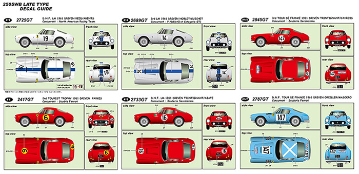 モデルファクトリーヒロ MFH 1/24 フェラーリ 250SWB