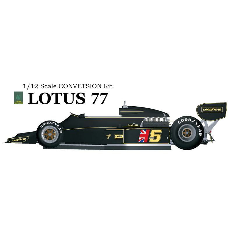 モデルファクトリーヒロ MFH 1/12 ロータス タイプ77 1976 日本