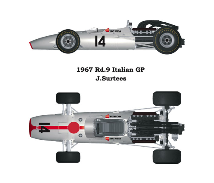 モデルファクトリーヒロ MFH K320 1/20 HONDA RA300