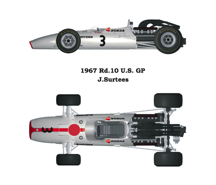 モデルファクトリーヒロ MFH K320 1/20 HONDA RA300