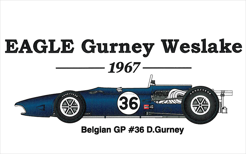 モデルファクトリーヒロ MFH K329 1/43 イーグル Gurney-Weslake