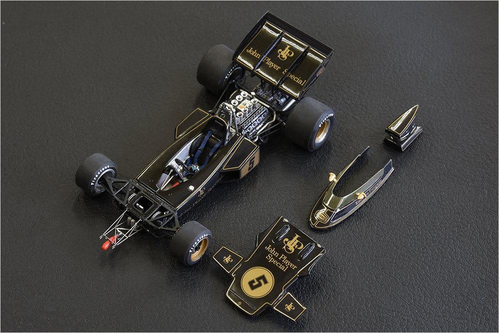 モデルファクトリーヒロ MFH K333 K334 1/43 ロータス Type72D