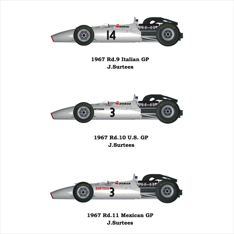 モデルファクトリーヒロ MFH K343 1/43 HONDA RA300