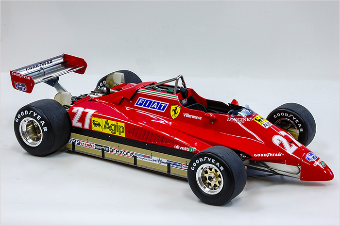 モデルファクトリーヒロ MFH K433 K434 K435 K436 1/12 フェラーリ 126C2