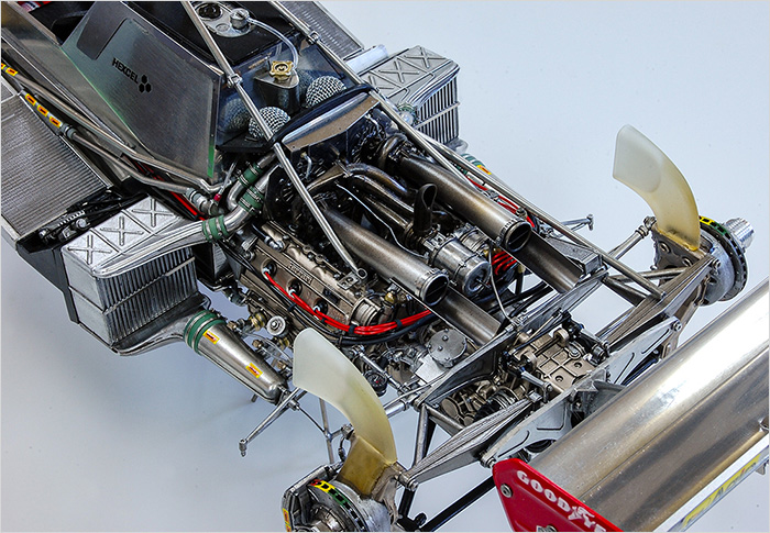 1/20 スタジオ フェラーリ 126C2 3台 メタル製フルディテールキット