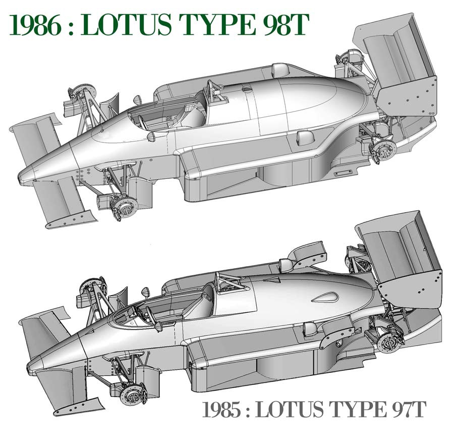 モデルファクトリーヒロ MFH 1/12 ロータス タイプ 98T