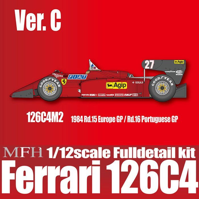 フェラーリ126ck  ガレージキットwave社製