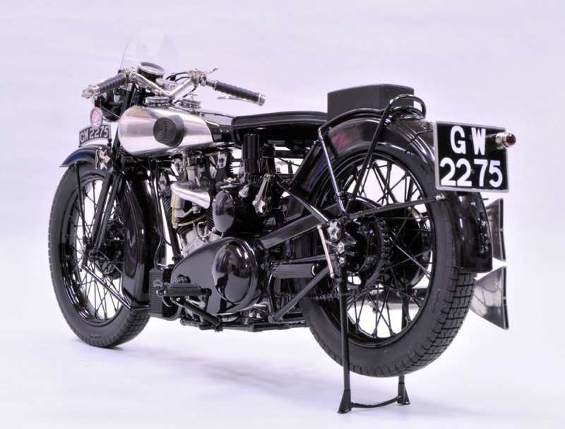 雑誌で紹介された Ss100 Superior Brough 1 9 バイク Mfh モデルファクトリーヒロ 1 9scale Kit Fulldetail 模型 プラモデル Tecem Es