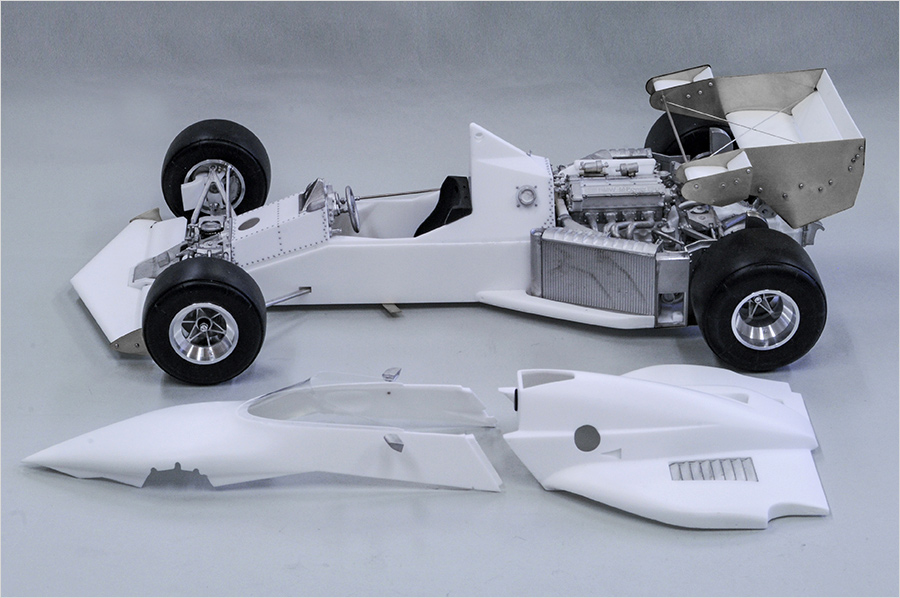 モデルファクトリーヒロ MFH K524 K525 1/12 ブラバム BT52B