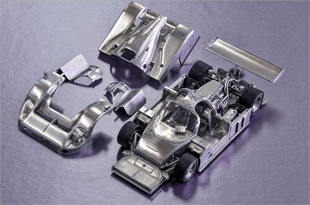 モデルファクトリーヒロ MFH K590 K591 1/43 ジャガー XJR-9 LM