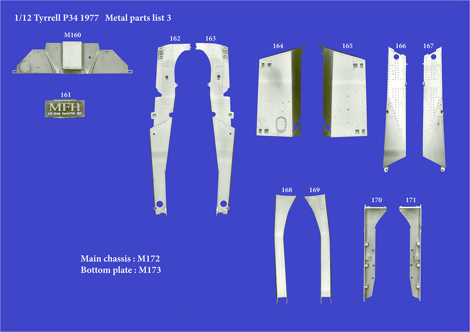 MFH 1/12 ティレル P34 1977 モデルファクトリーヒロ | クアトロ