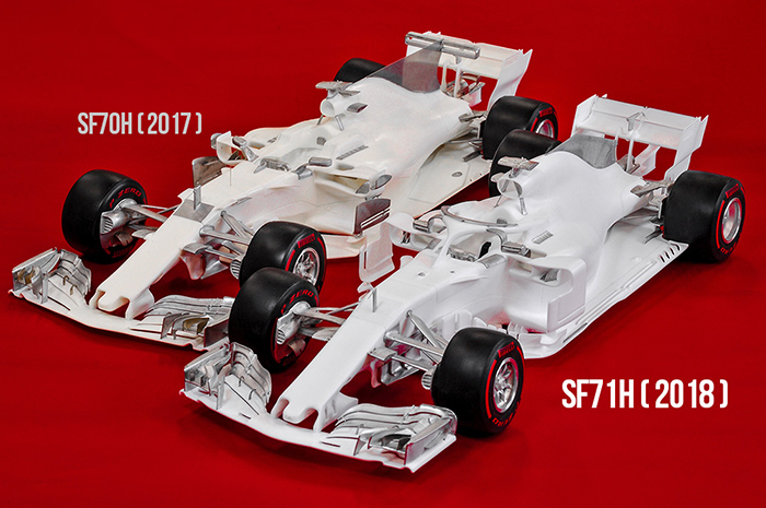 モデルファクトリーヒロ MFH 1/12 フェラーリ SF71H