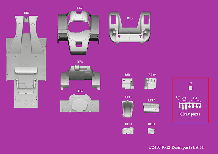 モデルファクトリーヒロ MFH 1/24 ジャガー XJR-12