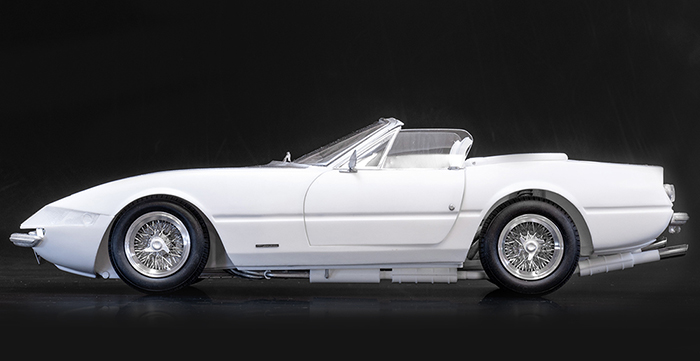 モデルファクトリーヒロ MFH K688 1/12 フェラーリ 365 GTS/4