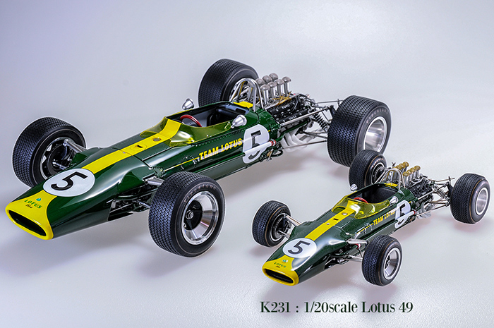 モデルファクトリーヒロ MFH 1/12 ロータス タイプ 49