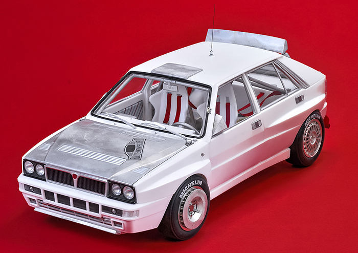 モデルファクトリーヒロ MFH 1/12 デルタ HF インテグラーレ Evo 1992