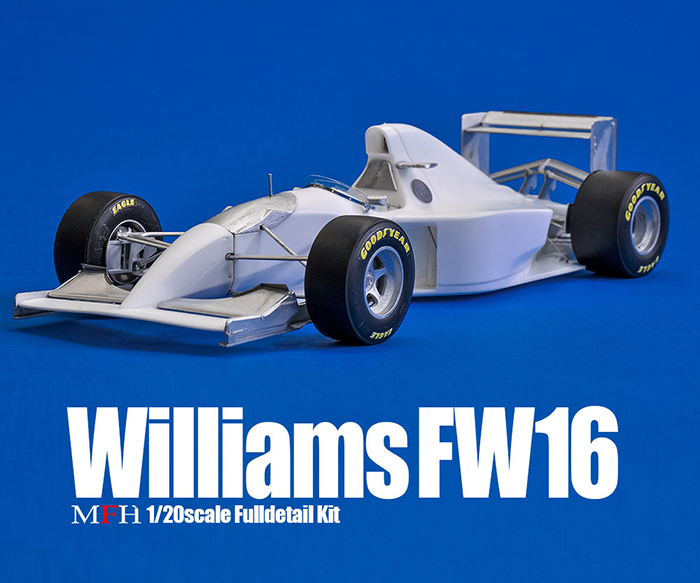 モデルファクトリーヒロ MFH K731 1/20 ウィリアムズ FW16 1994 サンマリノGP