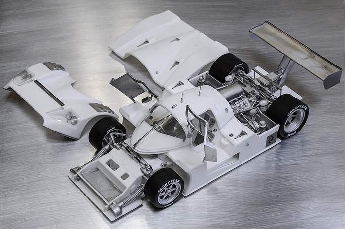 モデルファクトリーヒロ MFH K758 1/24 メルセデス ベンツ C11 LM’91