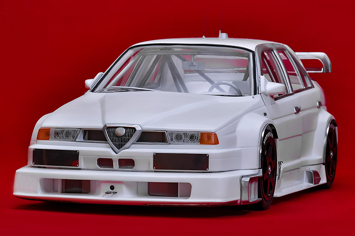 モデルファクトリーヒロ MFH K762 1/12 アルファロメオ 155 V6 TI [DTM 1993]