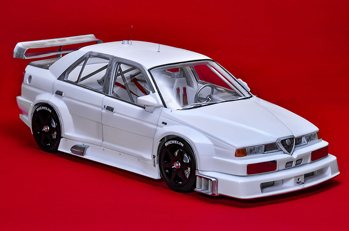 モデルファクトリーヒロ MFH K762 1/12 アルファロメオ 155 V6 TI [DTM 1993]