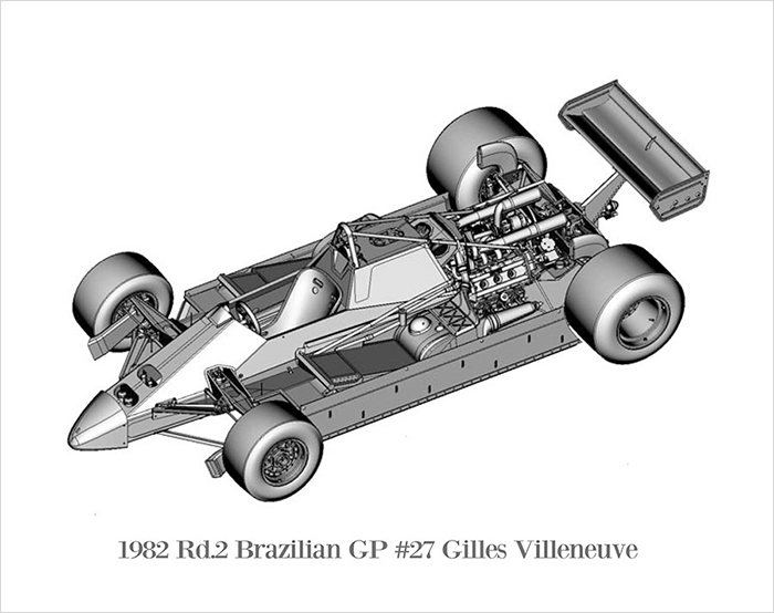 モデルファクトリーヒロ MFH K765 K766 K767 K768 1/43 フェラーリ 126C2